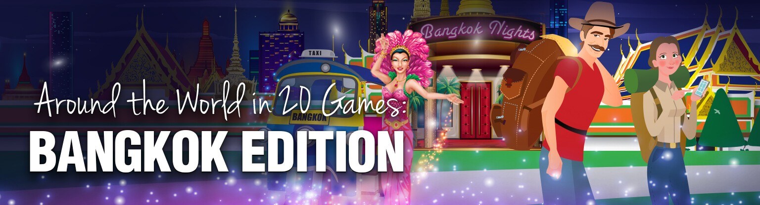 Take a virtual spin through the streets of Bangkok at Red Stag Casino