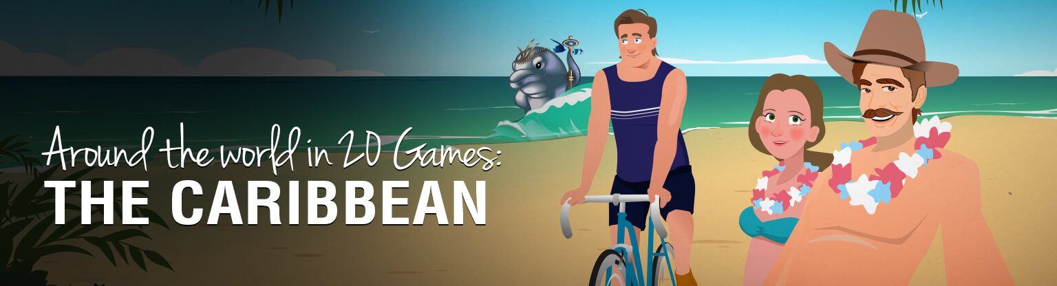 Take a virtual vacation on our caribbean themed slot machines