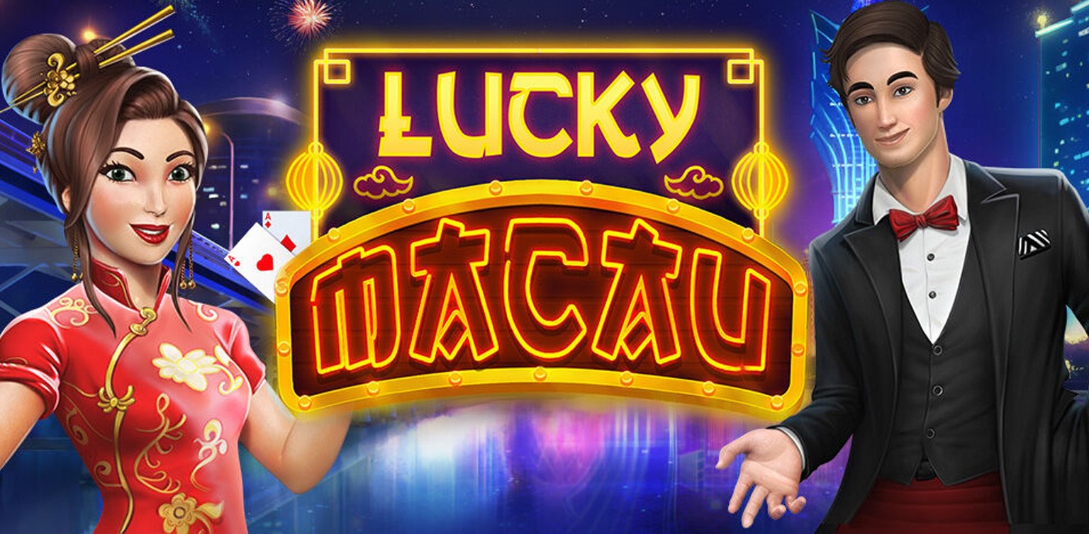 Logo of the Lucky Macau slot game