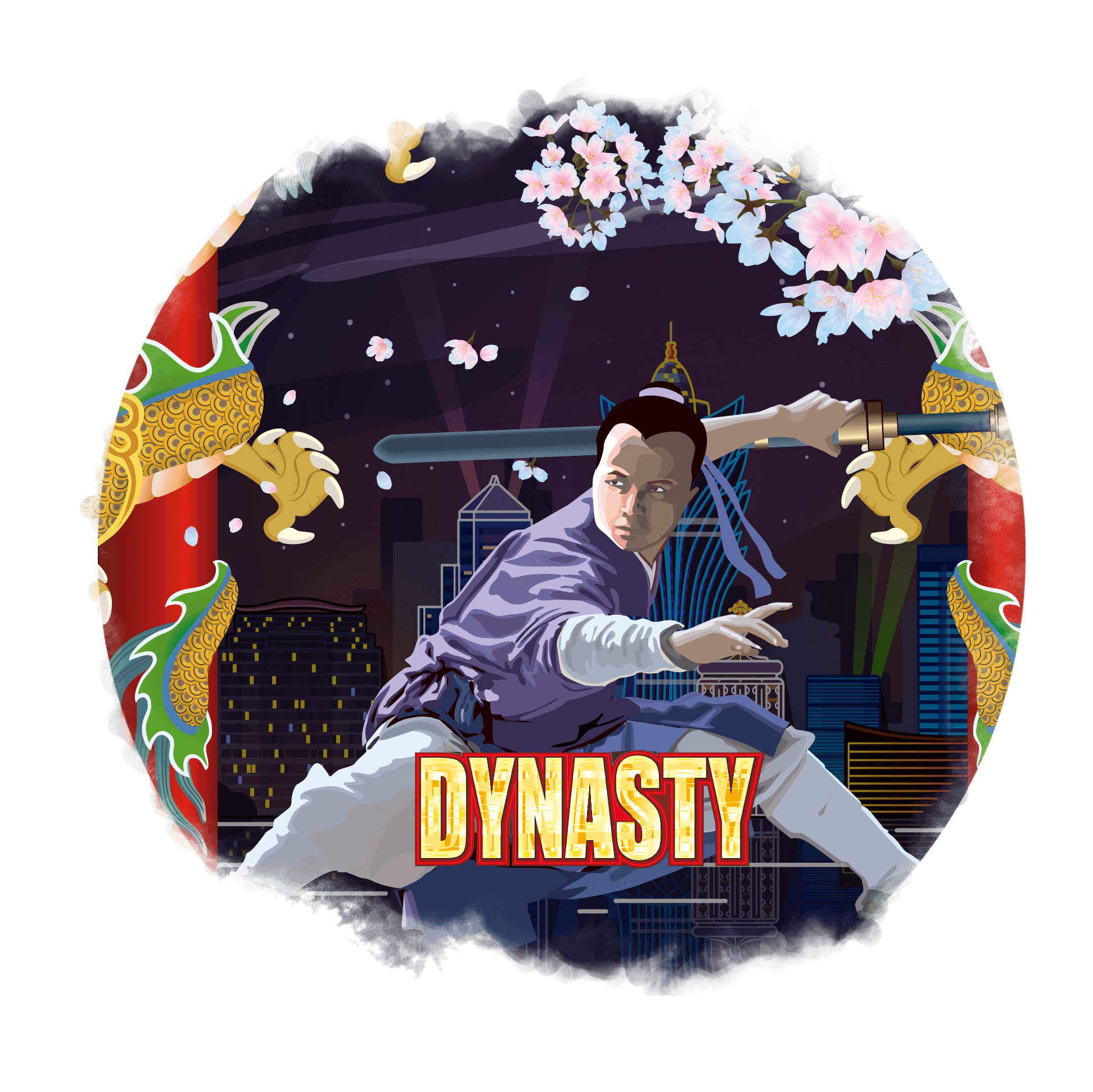 Ninja holding a katana